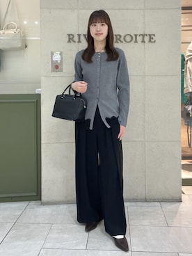 RIVE DROITE officialさん（レディース・166cm）の冬コーディネート