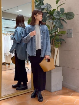 RIVE DROITE officialさん（レディース・170cm）の冬コーディネート