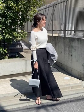 RIVE DROITE officialさん（レディース・157cm）の春コーディネート