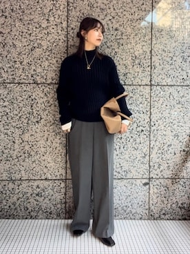 RIVE DROITE officialさん（レディース・165cm）の冬コーディネート