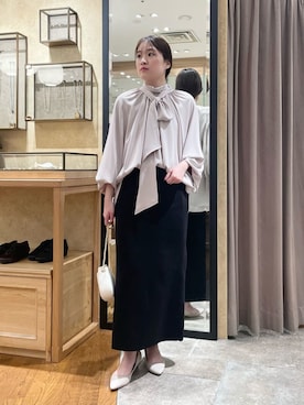 RIVE DROITE officialさん（レディース・158cm）の冬コーディネート