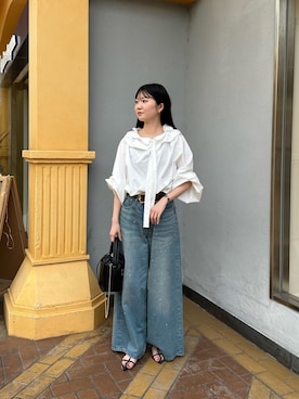 RIVE DROITE officialさん（レディース・160cm）の夏コーディネート