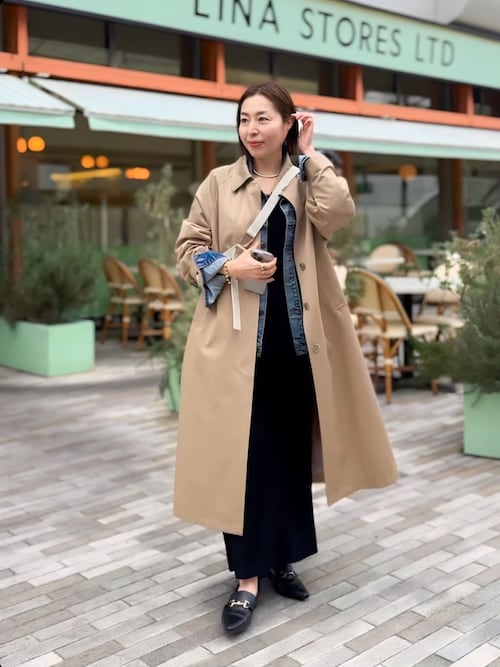 リヴドロワ【MONN.:. (モン)】オーバーステンカラーコート 【RIVE