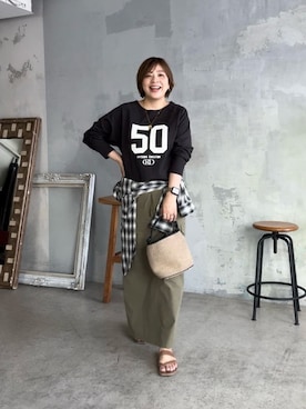 RIVE DROITE officialさん（レディース・165cm）の夏コーディネート