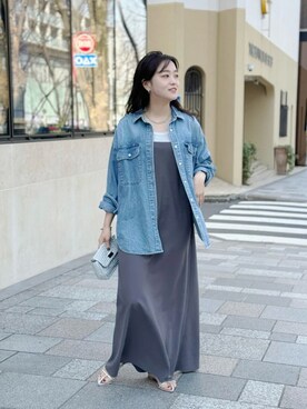 RIVE DROITE officialさん（レディース・157cm）の春コーディネート