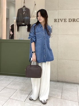 RIVE DROITE officialさん（レディース・162cm）の春コーディネート