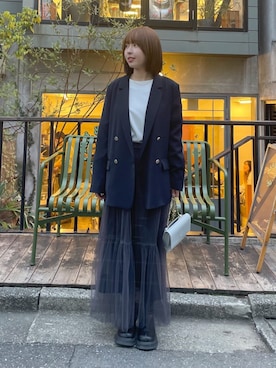 RIVE DROITE officialさん（レディース・158cm）の冬コーディネート