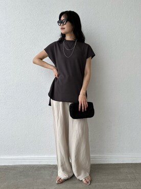 RIVE DROITE officialさん（レディース・163cm）の春コーディネート