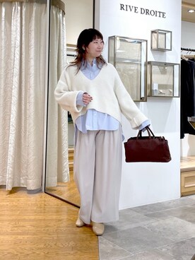 RIVE DROITE officialさん(レディース・153cm)の冬コーディネート