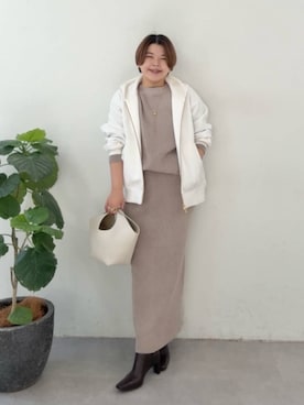 RIVE DROITE officialさん(レディース・160cm)の冬コーディネート