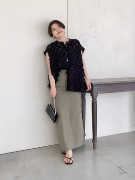RIVE DROITE officialさん(レディース・161cm)の夏コーディネート