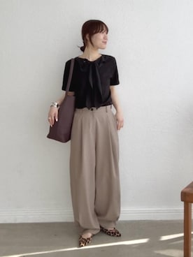 RIVE DROITE officialさん(レディース・162cm)の夏コーディネート