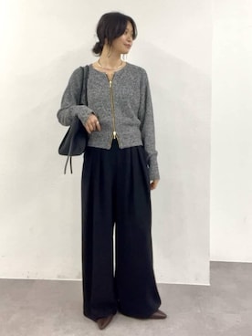 RIVE DROITE officialさん（レディース・163cm）の冬コーディネート