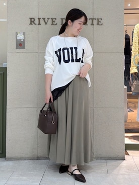 RIVE DROITE officialさん（レディース・161cm）の春コーディネート