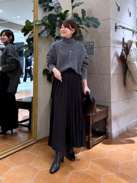 RIVE DROITE officialさん（レディース・152cm）の冬コーディネート