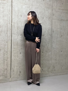 RIVE DROITE officialさん(レディース・162cm)の冬コーディネート