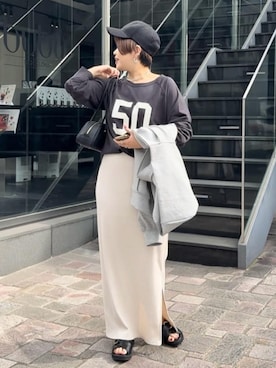 RIVE DROITE officialさん（レディース・161cm）の夏コーディネート