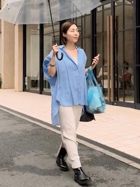 RIVE DROITE officialさん(レディース・160cm)の夏コーディネート