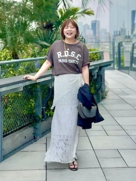 RIVE DROITE officialさん（レディース・165cm）の夏コーディネート