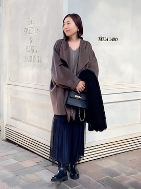 RIVE DROITE officialさん（レディース・160cm）の秋コーディネート