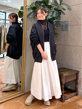 RIVE DROITE officialさん（レディース・152cm）の秋コーディネート