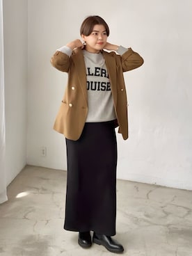 RIVE DROITE officialさん（レディース・161cm）の秋コーディネート