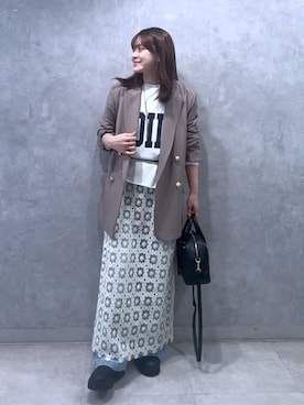 RIVE DROITE officialさん（レディース・152cm）の冬コーディネート