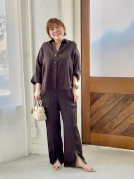 RIVE DROITE officialさん（レディース・165cm）の夏コーディネート