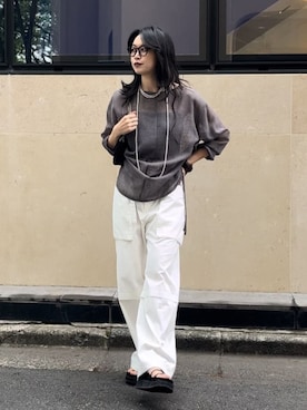 RIVE DROITE officialさん（レディース・163cm）の春コーディネート