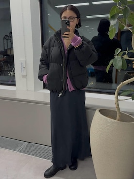 「アイテム（バングル/リストバンド）」を使った、RIVE DROITE officialさん（レディース・160cm）の秋コーディネート