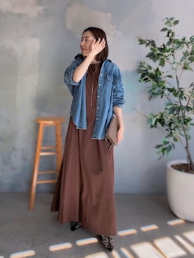 RIVE DROITE officialさん（レディース・160cm）の春コーディネート