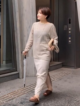 RIVE DROITE officialさん（レディース・161cm）の春コーディネート