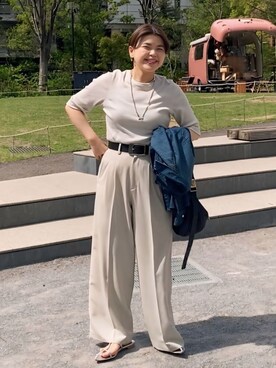 RIVE DROITE officialさん(レディース・160cm)の春コーディネート