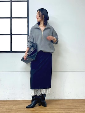 RIVE DROITE officialさん(レディース・159cm)の秋コーディネート