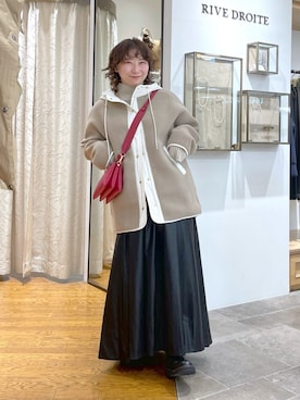 RIVE DROITE officialさん（レディース・158cm）の冬コーディネート