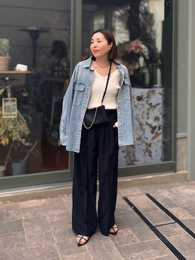 RIVE DROITE officialさん（レディース・160cm）の春コーディネート