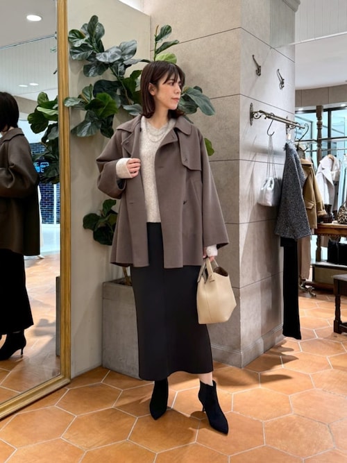 RIVE DROITE（リヴドロワ） アウター リバーミドルコート : ZOZOTOWN