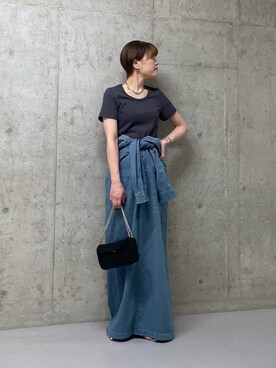 RIVE DROITE officialさん（レディース・163cm）の夏コーディネート