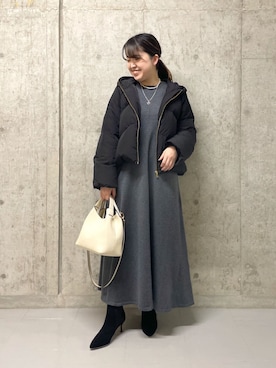 RIVE DROITE officialさん（レディース・161cm）の冬コーディネート