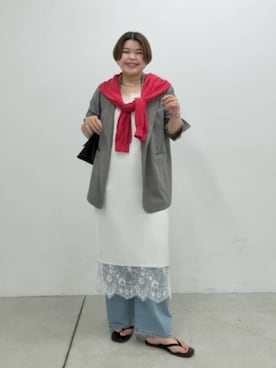 RIVE DROITE officialさん（レディース・161cm）の夏コーディネート