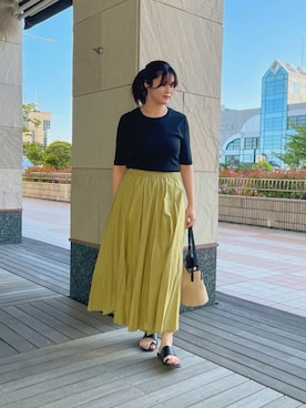 RIVE DROITE officialさん（レディース・173cm）の春コーディネート