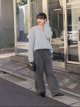 RIVE DROITE officialさん（レディース・163cm）の冬コーディネート