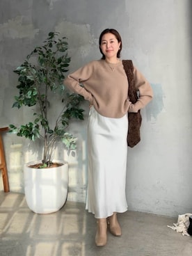 RIVE DROITE officialさん（レディース・160cm）の秋コーディネート