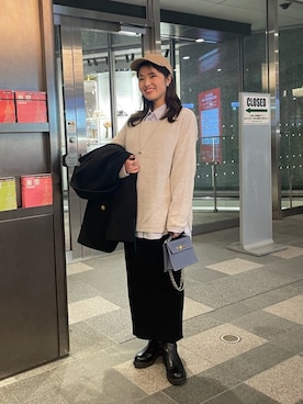 RIVE DROITE officialさん(レディース・160cm)の冬コーディネート