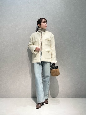 RIVE DROITE officialさん（レディース・158cm）の冬コーディネート
