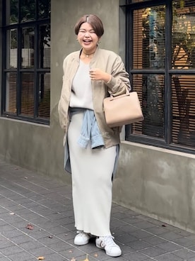 RIVE DROITE officialさん（レディース・161cm）の秋コーディネート