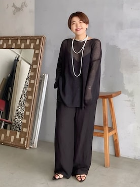 RIVE DROITE officialさん（レディース・161cm）の春コーディネート