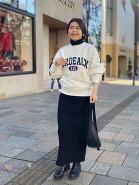 RIVE DROITE officialさん（レディース・161cm）の冬コーディネート