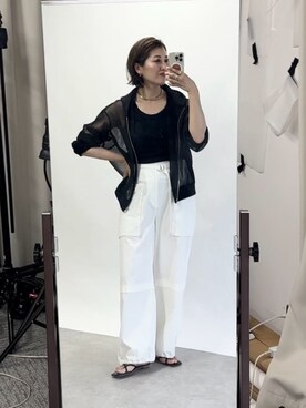 RIVE DROITE officialさん（レディース・165cm）の夏コーディネート