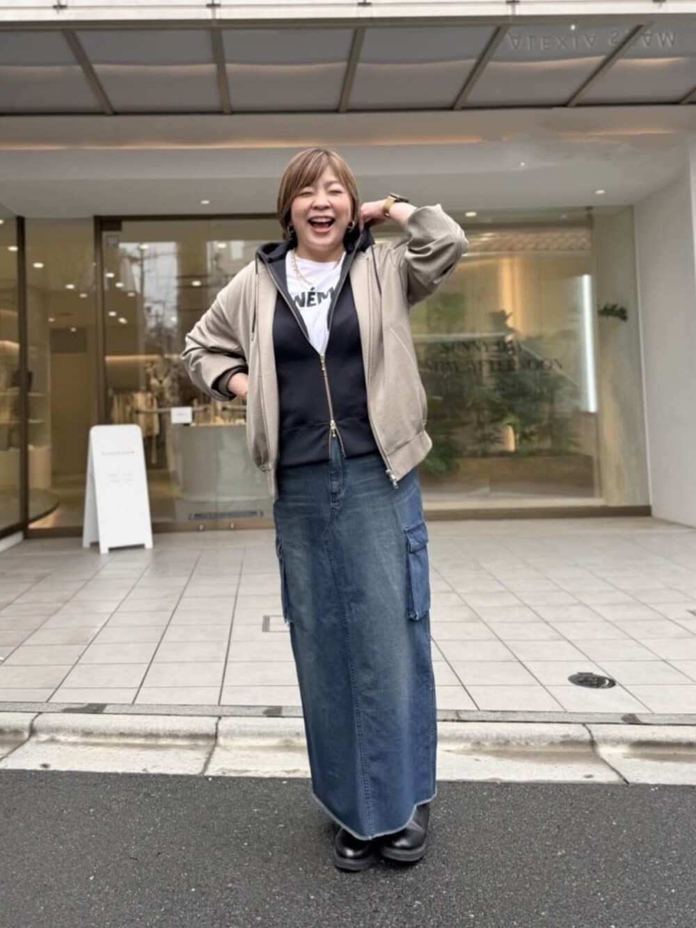 RIVE DROITE（リヴドロワ）の「予約【MONN.:.(モン)】Light DENIM